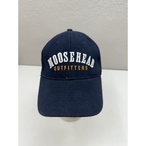 Unbranded Moosehead Outfitters Baseball Hat Embroidered Logo Blue Cap - Picture 1 of 8